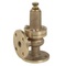 Overflow valve Type 524 bronze angled type flange